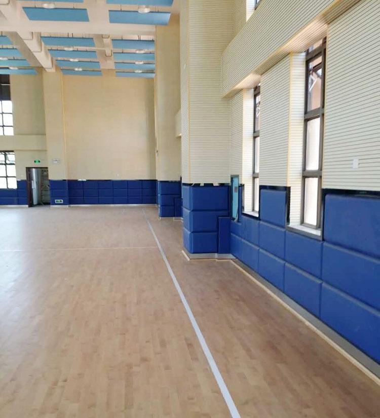 廣東揭陽學校體育館墻面木質(zhì)吸音板聲學工程