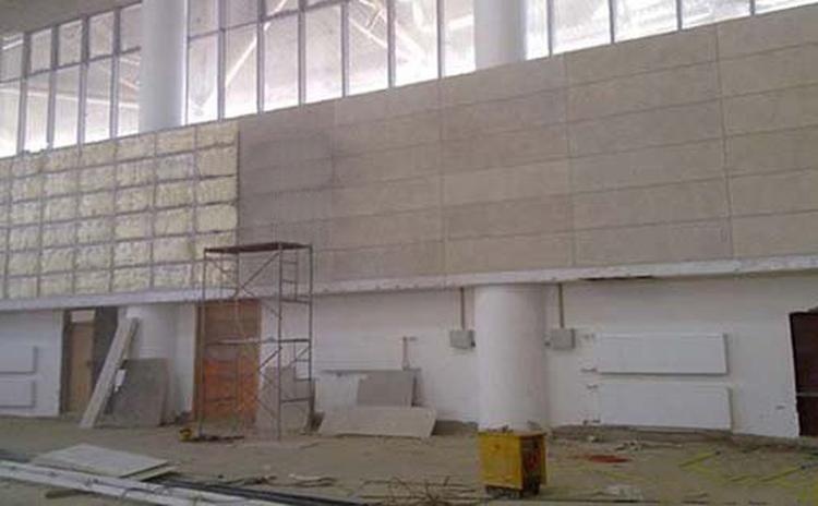 浙江臺州體育館木絲吸音板聲學(xué)工程